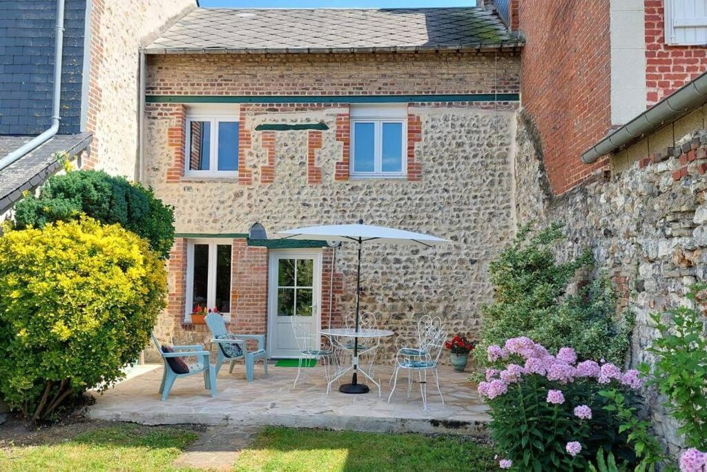 Maison Avec Jardin Honfleur Bagian luar foto